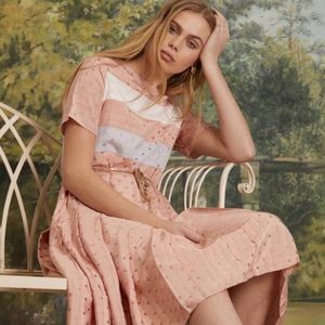Sister Jane Starry Sky Peach Dress